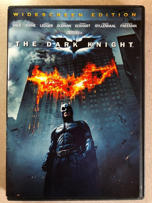 The Dark Knight (DVD, 2008, Widescreen) - J1105