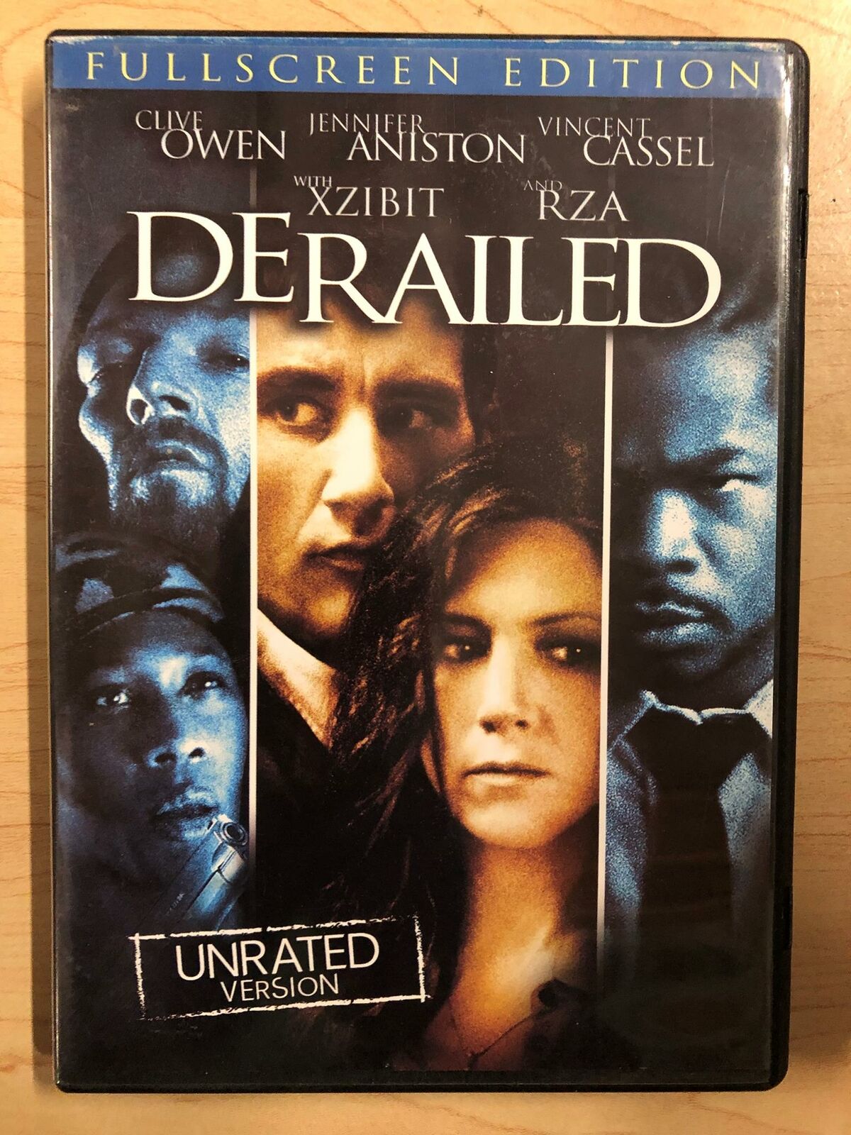 Derailed (DVD, 2005, Unrated, full screen) - K9
