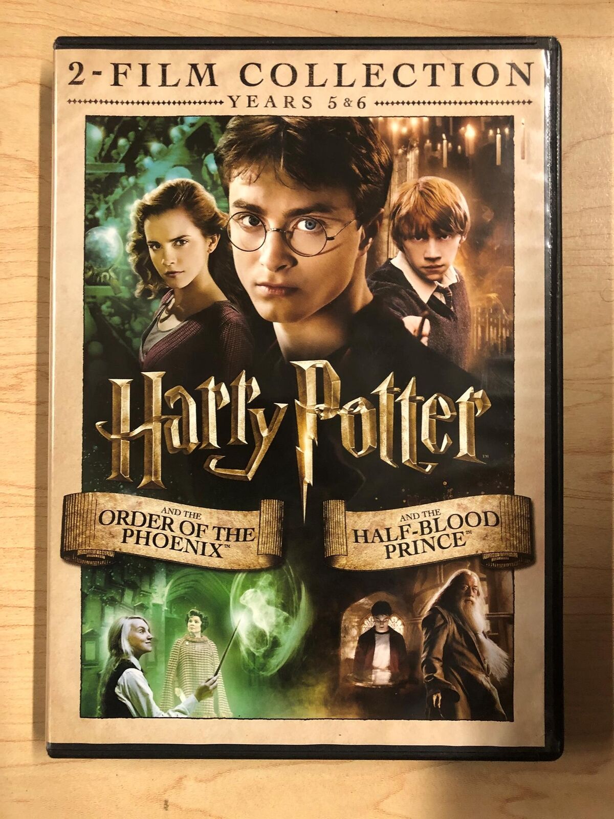 Harry Potter - Order of the Phoenix, Half-Blood Prince (DVD, 2-film) - J1105