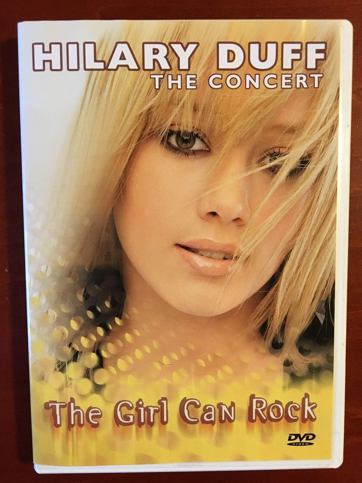 Hilary Duff The Concert - The Girl Can Rock (DVD, 2004) - K0218
