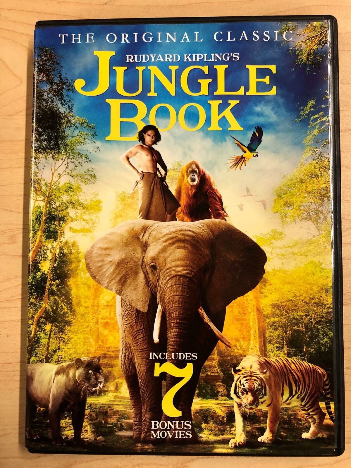 Rudyard Kiplings Jungle Book, Little Heroes, Africa Exp... (DVD, 8-film) - K8