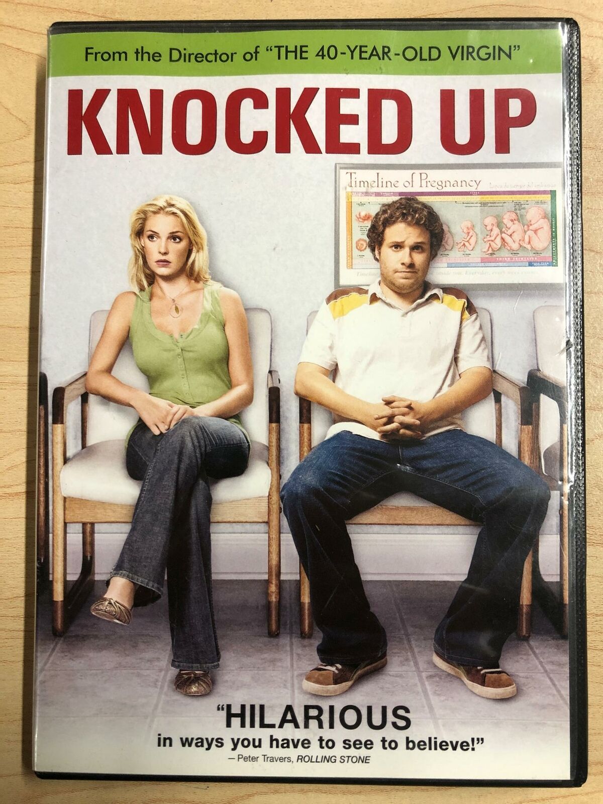 Knocked Up (DVD, 2007, Widescreen) - H1226