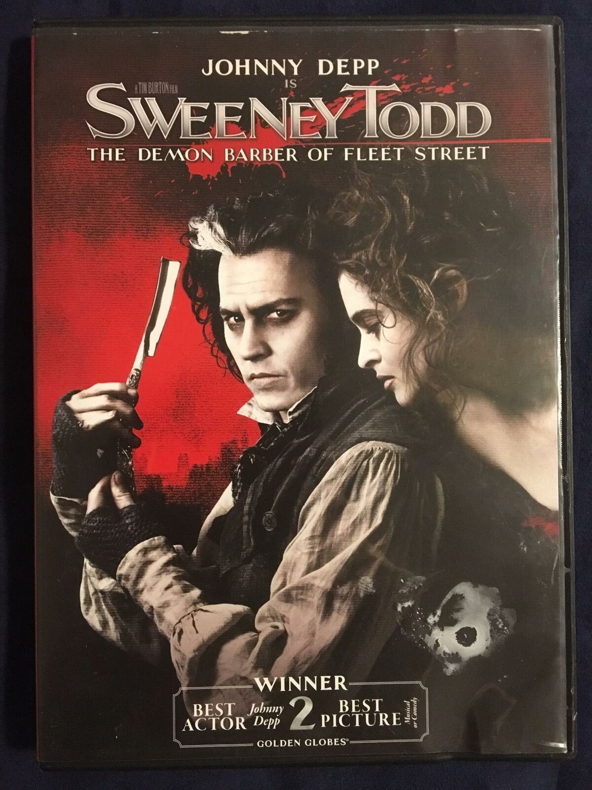 Sweeney Todd - The Demon Barber of Fleet Street (DVD, 2007) - K10