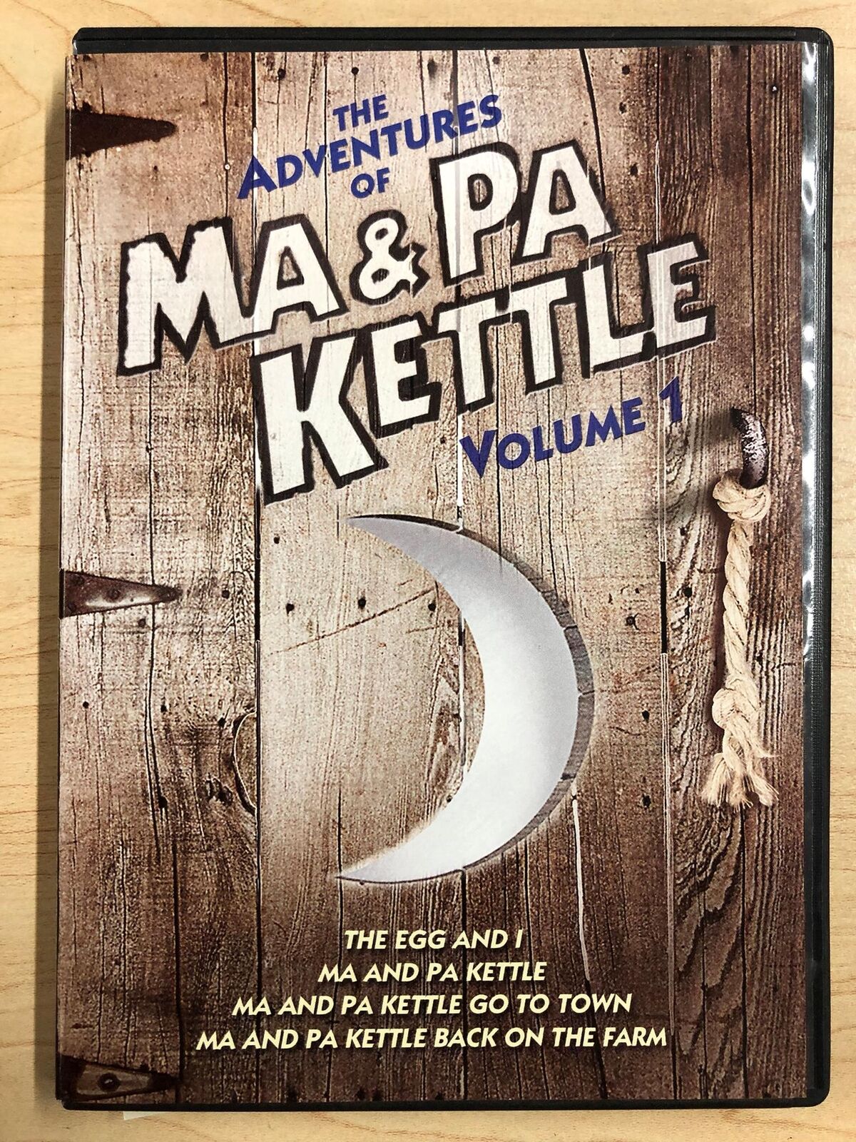 The Adventures of Ma and Pa Kettle Volume 1 (DVD, 4 episodes) - K8
