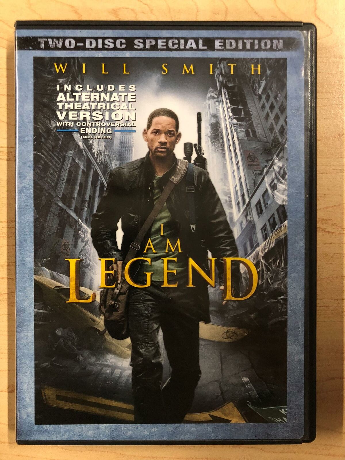 I am Legend (DVD, 2007, 2-disc special edition) - K9