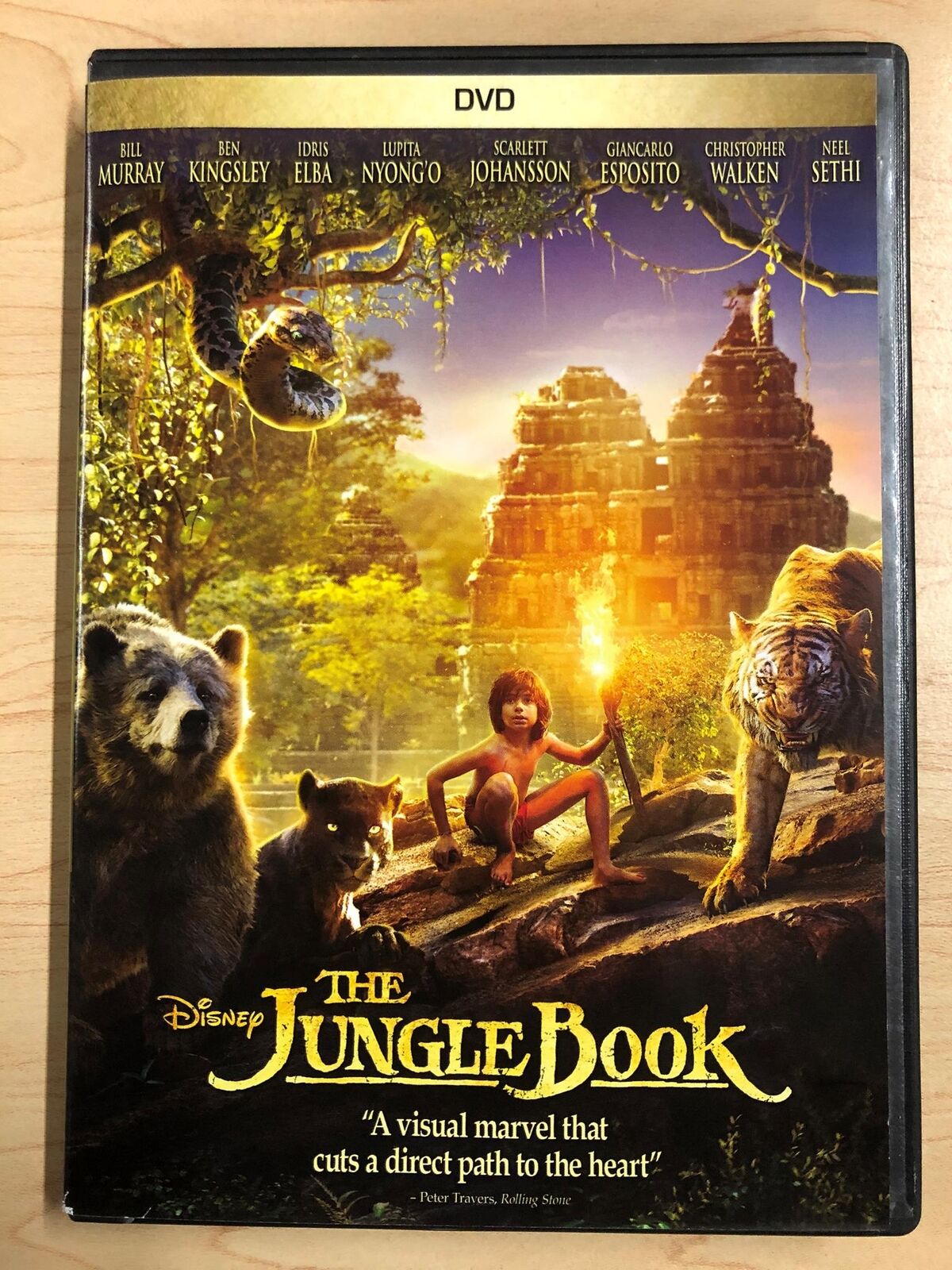 The Jungle Book (DVD, 2016, Disney) - K7