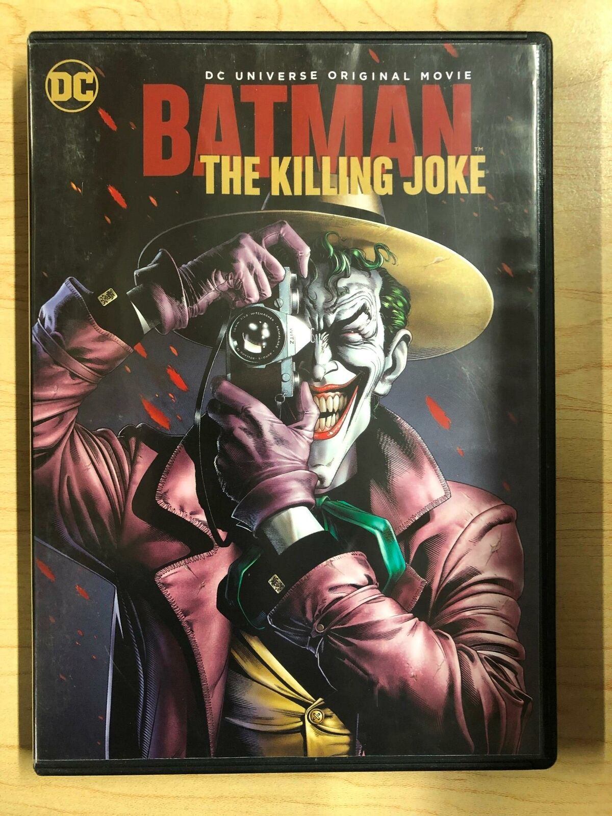Batman The Killing Joke (DVD, DC Universe, 2016) - K0428