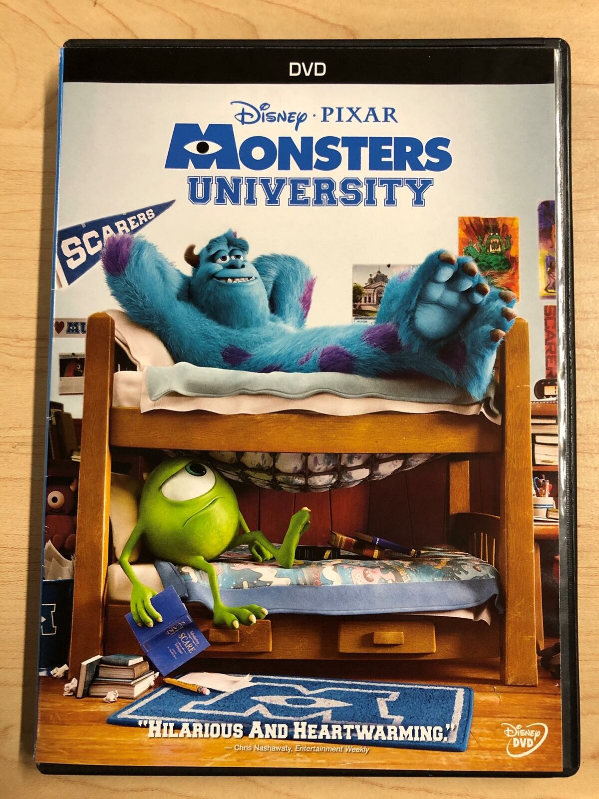 Monsters University (DVD, 2013, Disney Pixar) - K7