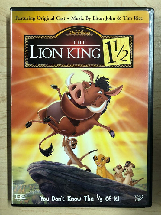 The Lion King 1 1/2 (DVD, Disney, 2004) - K7