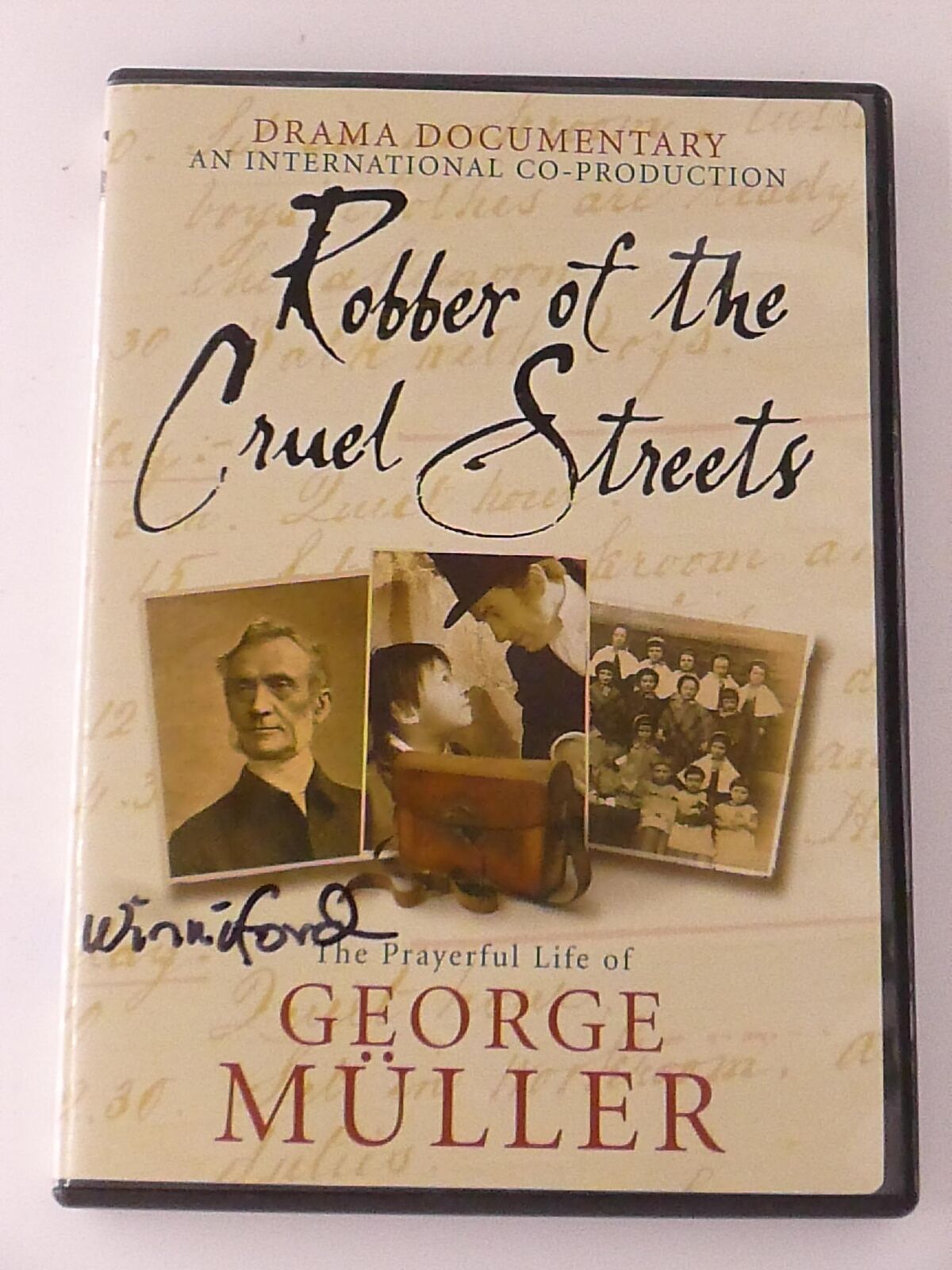 Robber of the Cruel Streets - The Prayerful Life of George Muller (DVD) - J0319