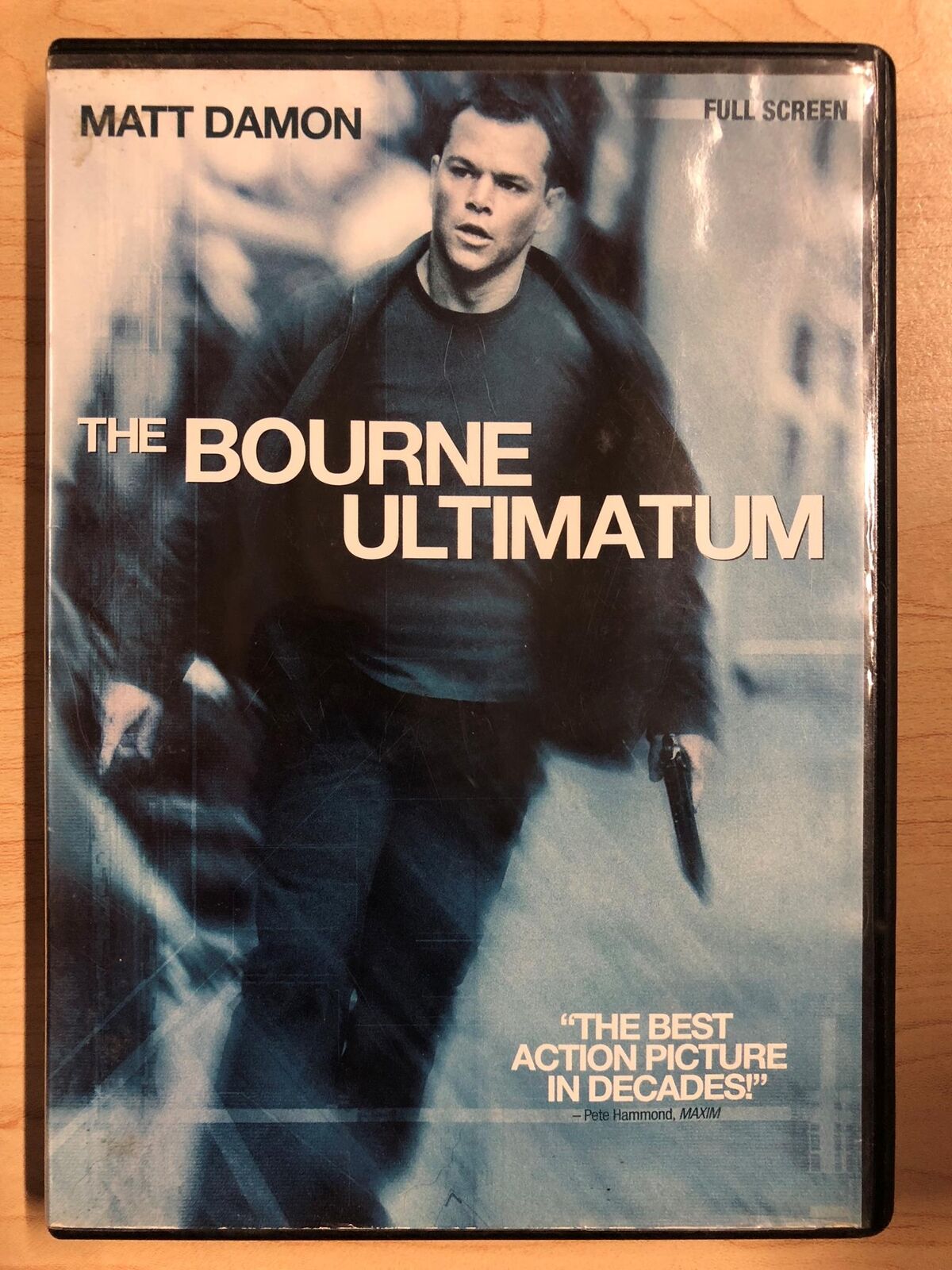 The Bourne Ultimatum (DVD, 2007, Full Frame) - K0107