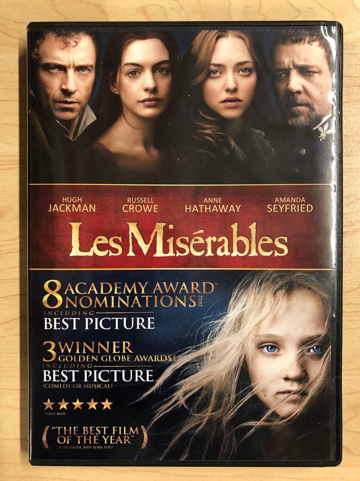 Les Miserables (DVD, 2012) - L02