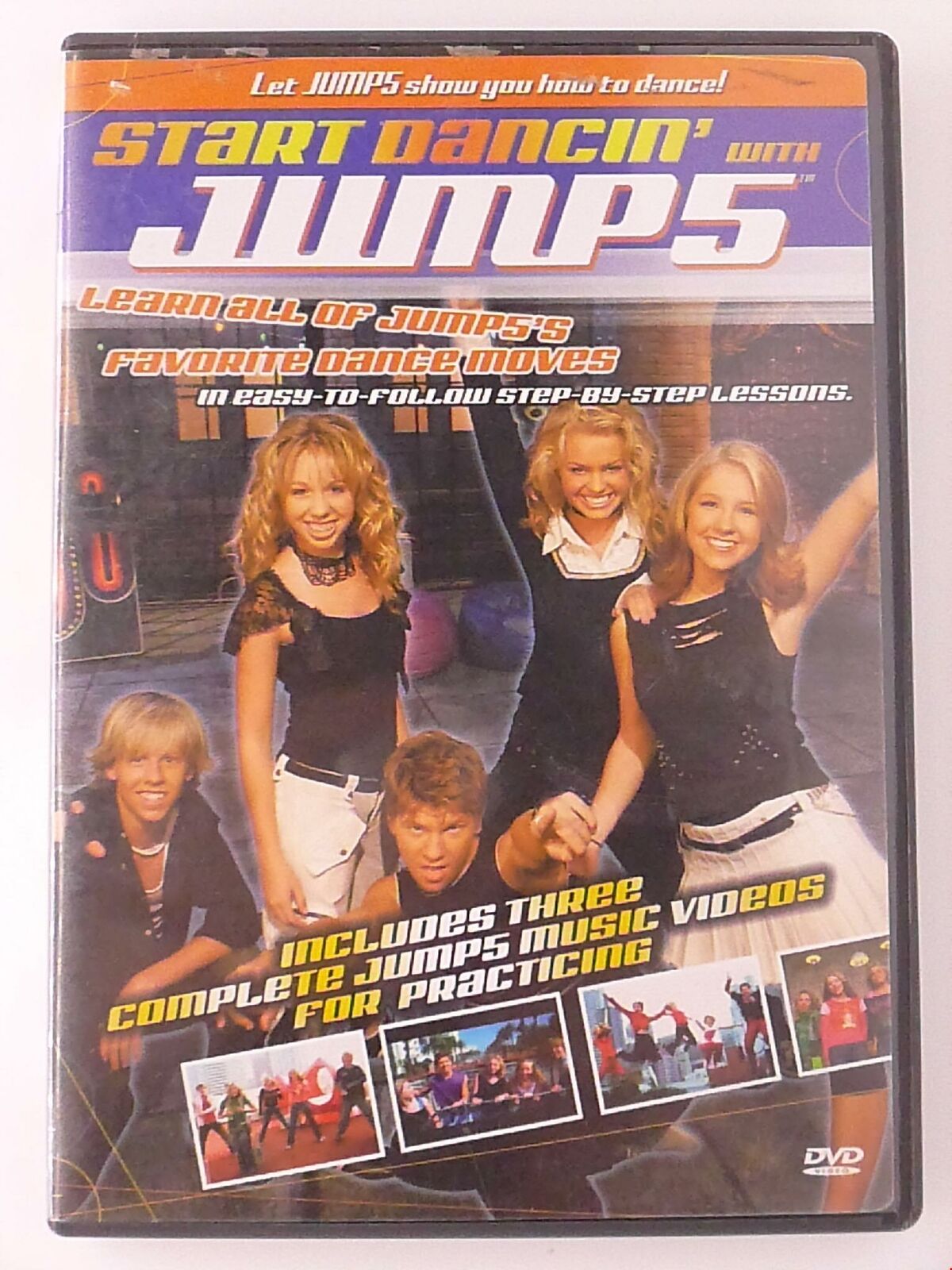 Start Dancin With Jump5 (DVD, 2003) - H0321