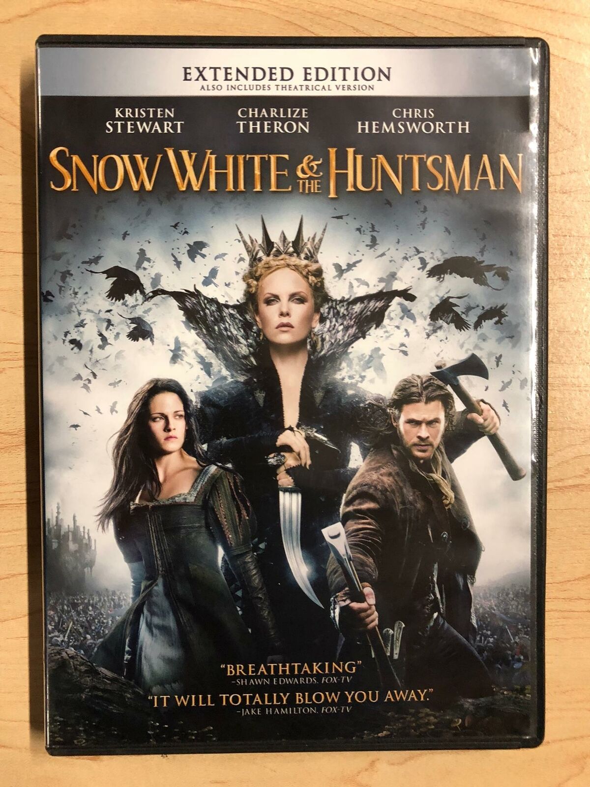 Snow White and the Huntsman (DVD, 2012, Extended Edition) - K9