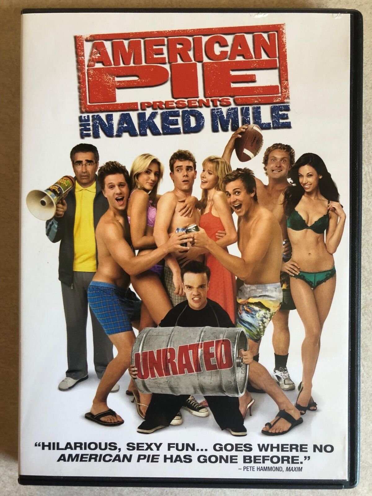 American Pie Presents The Naked Mile (DVD, 2006, Unrated Full Frame) - K6