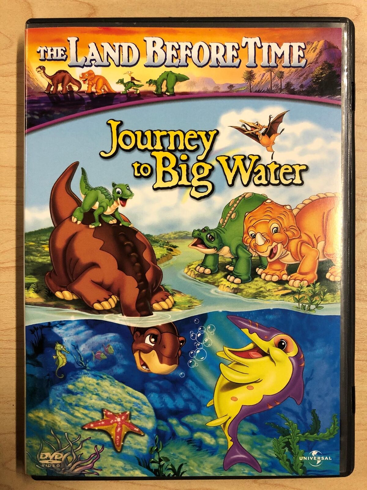 The Land Before Time IX Journey to Big Water (DVD, 2002) - K10