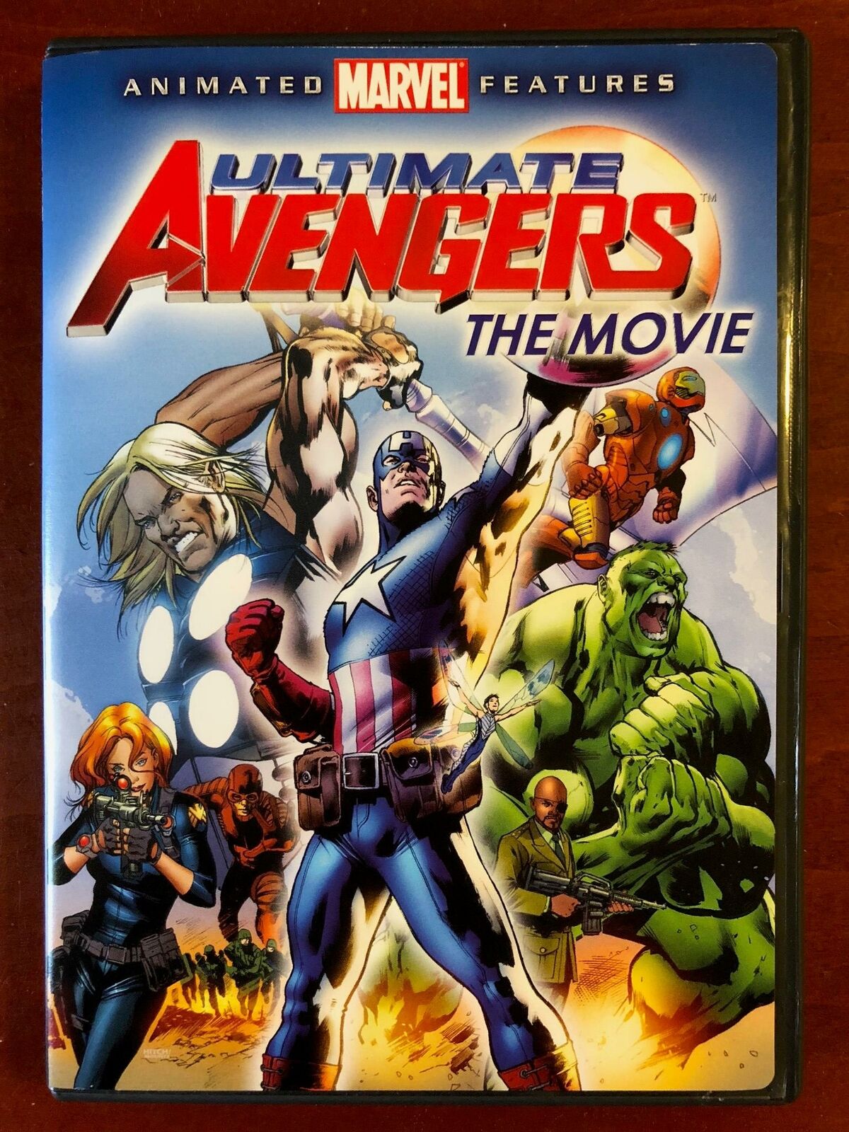 Ultimate Avengers The Movie (DVD, 2006, Animated Marvel) - L05