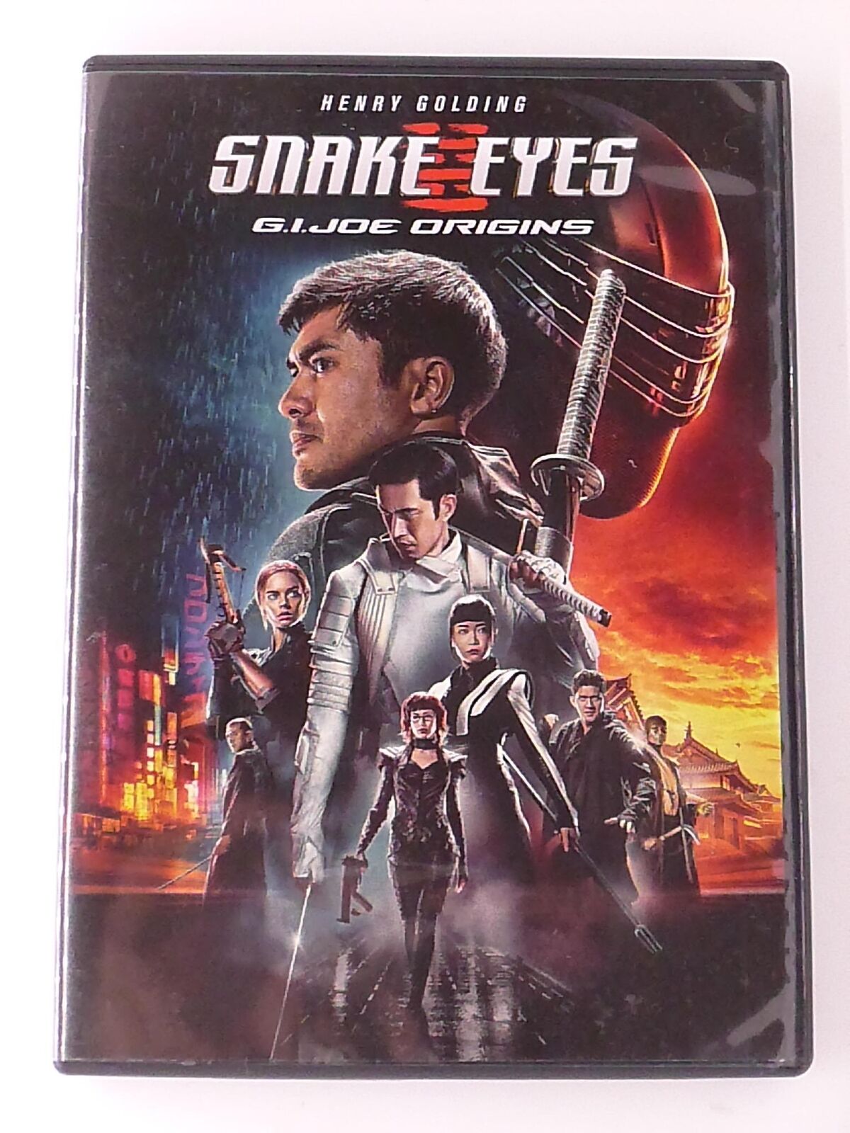 Snake Eyes G.I. Joe Origins (DVD, 2021) - K0107