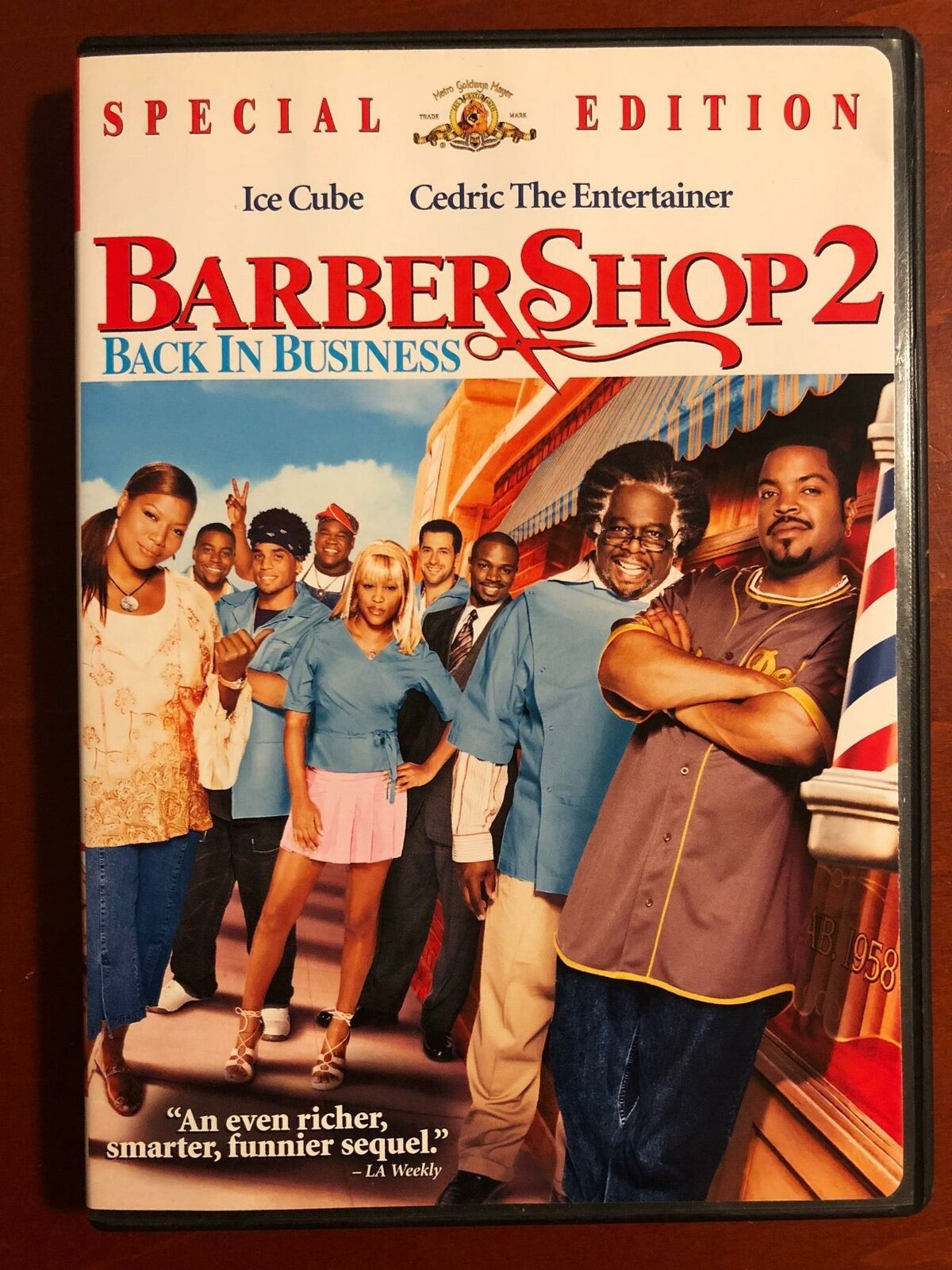 Barbershop 2 - Back in Business (DVD, 2004, Special Edition) - K8