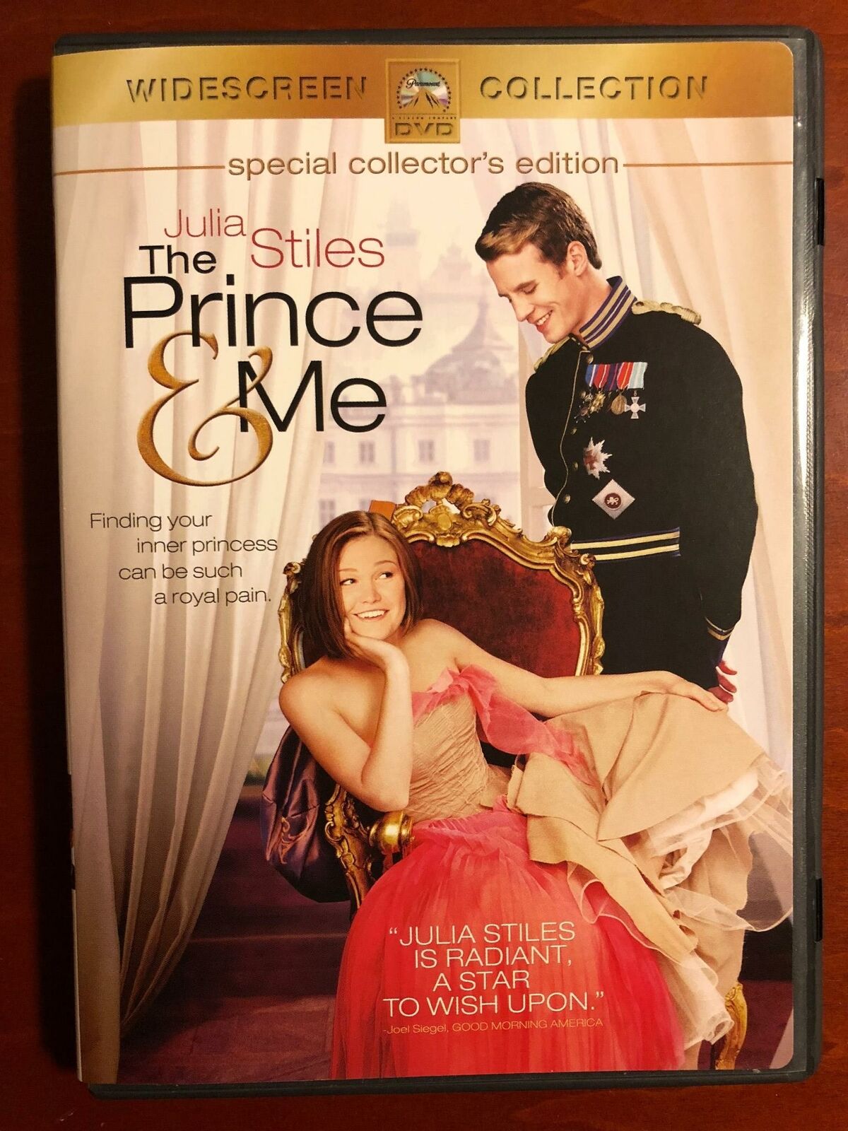 The Prince and Me (DVD, 2004, Widescreen Special Collectors Edition) - H0321