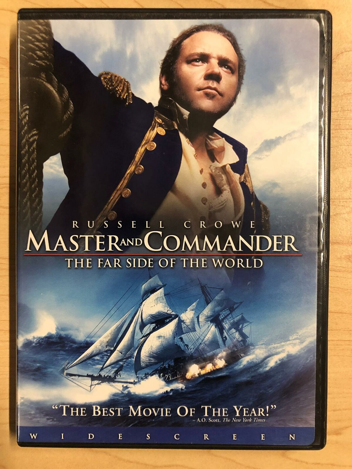 Master and Commander The Far Side of the World (DVD, 2003, Widescreen) - J1231