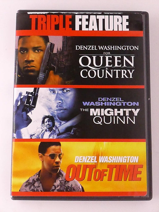 Queen and Country, The Mighty Quinn, Out of Time (DVD, 3-film) - K0303