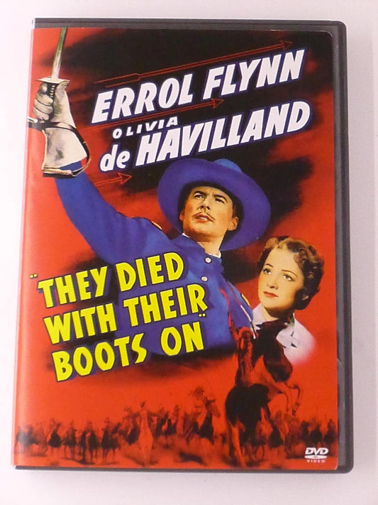They Died with their Boots On (DVD, 1941) - J1231