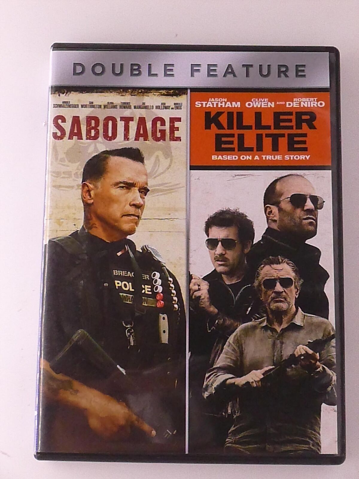 Sabotage - Killer Elite (DVD, double feature) - K0107