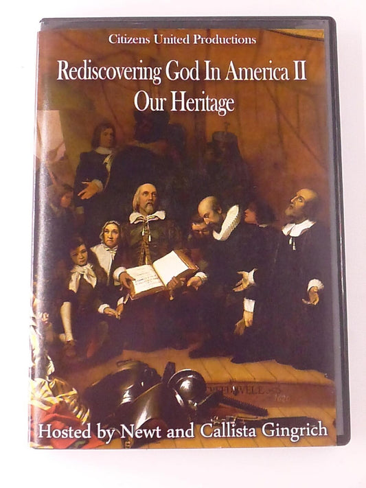 Rediscovering God in America II Our Heritage (DVD, 2009) - K0107