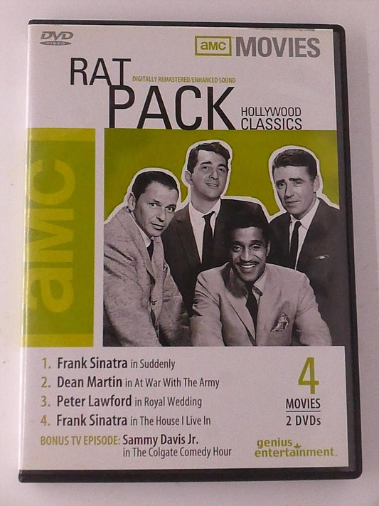 Rat Pack Hollywood Classics - Suddenly, At War With the.. (DVD, 4-film) - J1105