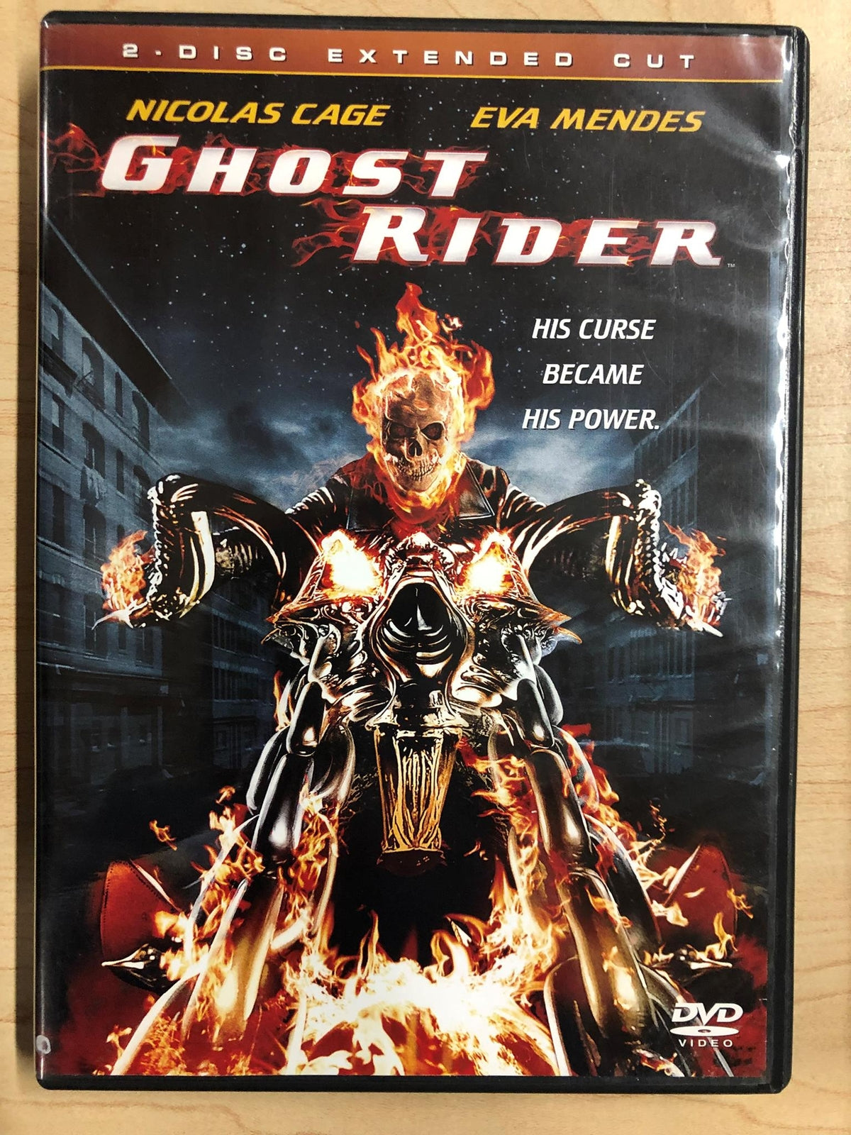 Ghost Rider (DVD, 2-disc extended cut, 2007) - K9 – DVDs4Me