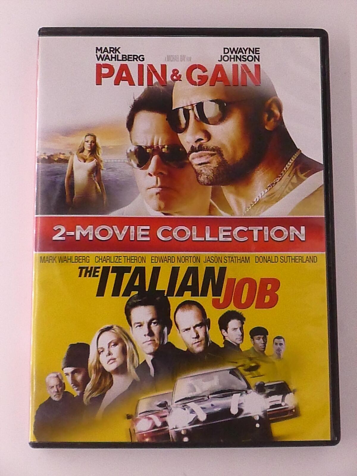 Pain and Gain - The Italian Job (DVD, double feature) - K0303