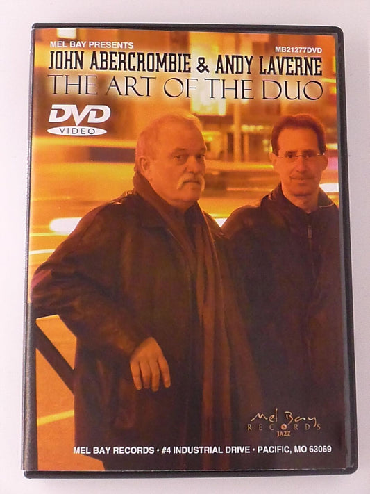 John Abercrombie and Andy Laverne The Art of the Duo (DVD, 2006) - K5