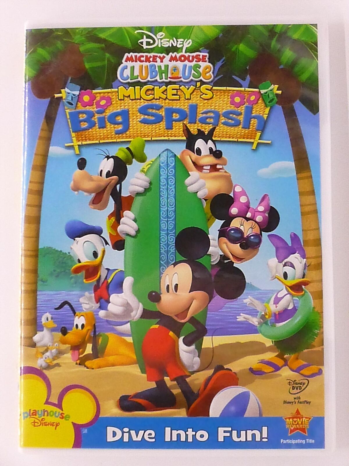 Mickey Mouse Clubhouse - Mickeys Big Splash (DVD, Disney, 4 episodes) - K0428