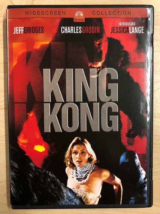 King Kong (DVD, Widescreen, 1976) - K0428