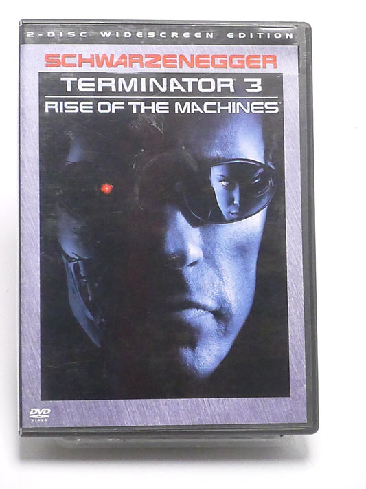 Terminator 3 Rise of the Machines (DVD, 2-Disc Widescreen, 2003) - K5