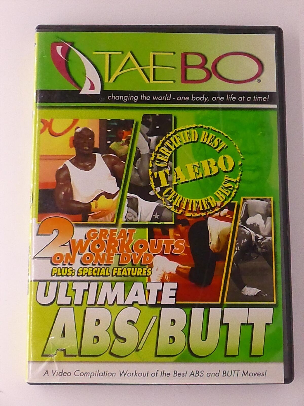 TaeBo Ultimate Abs / Butt (DVD, exercise) - K0303