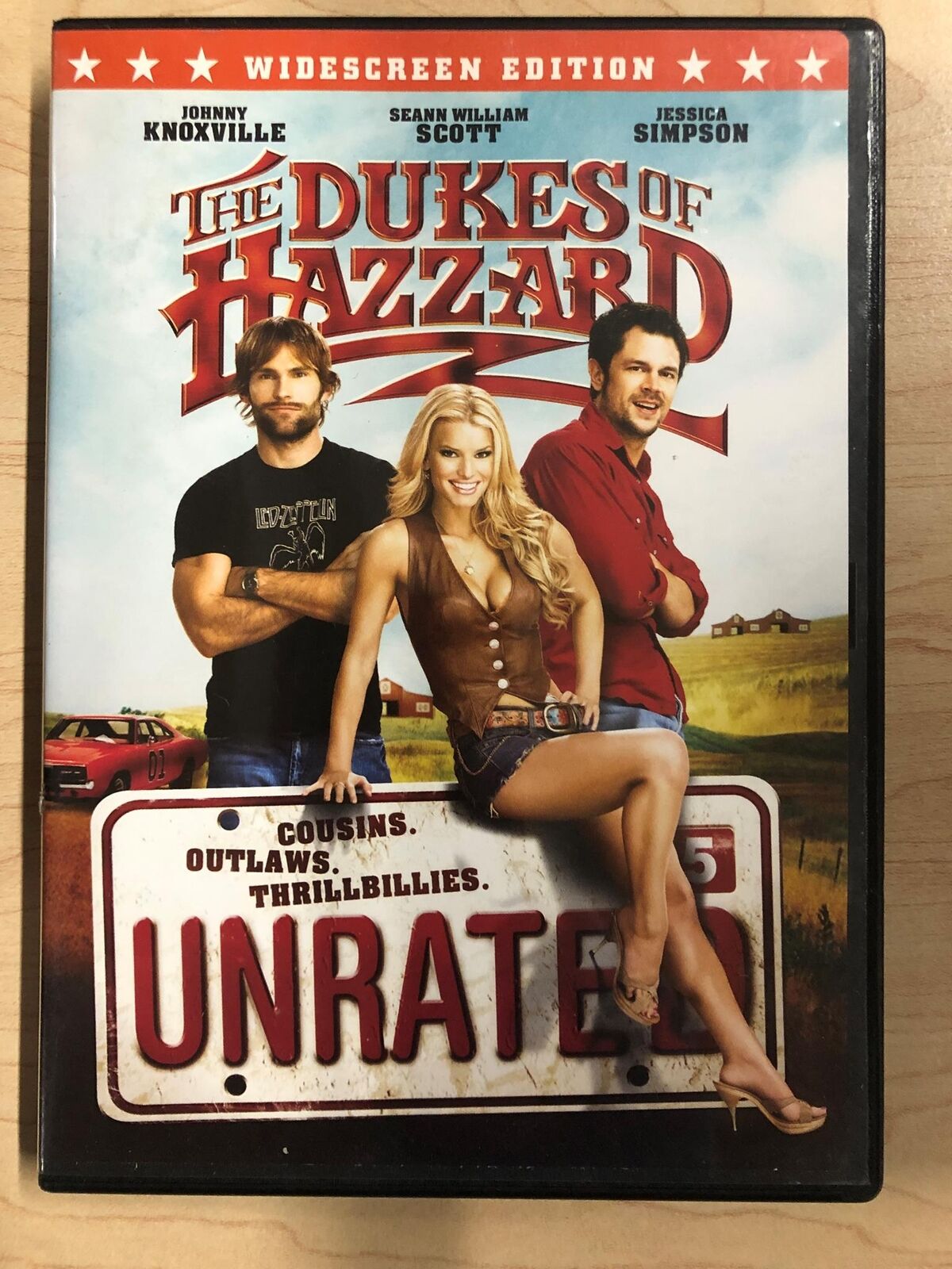 The Dukes of Hazzard (DVD, Widescreen, Unrated, 2005) - K0428