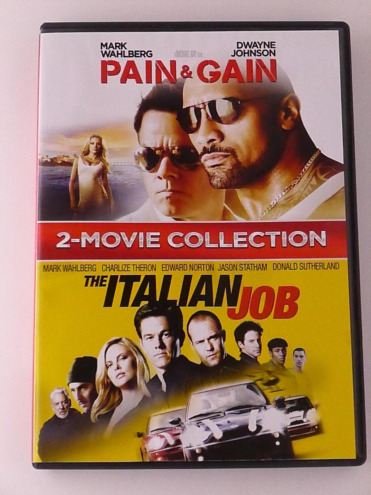 Pain and Gain - The Italian Job (DVD, double feature) - K0428