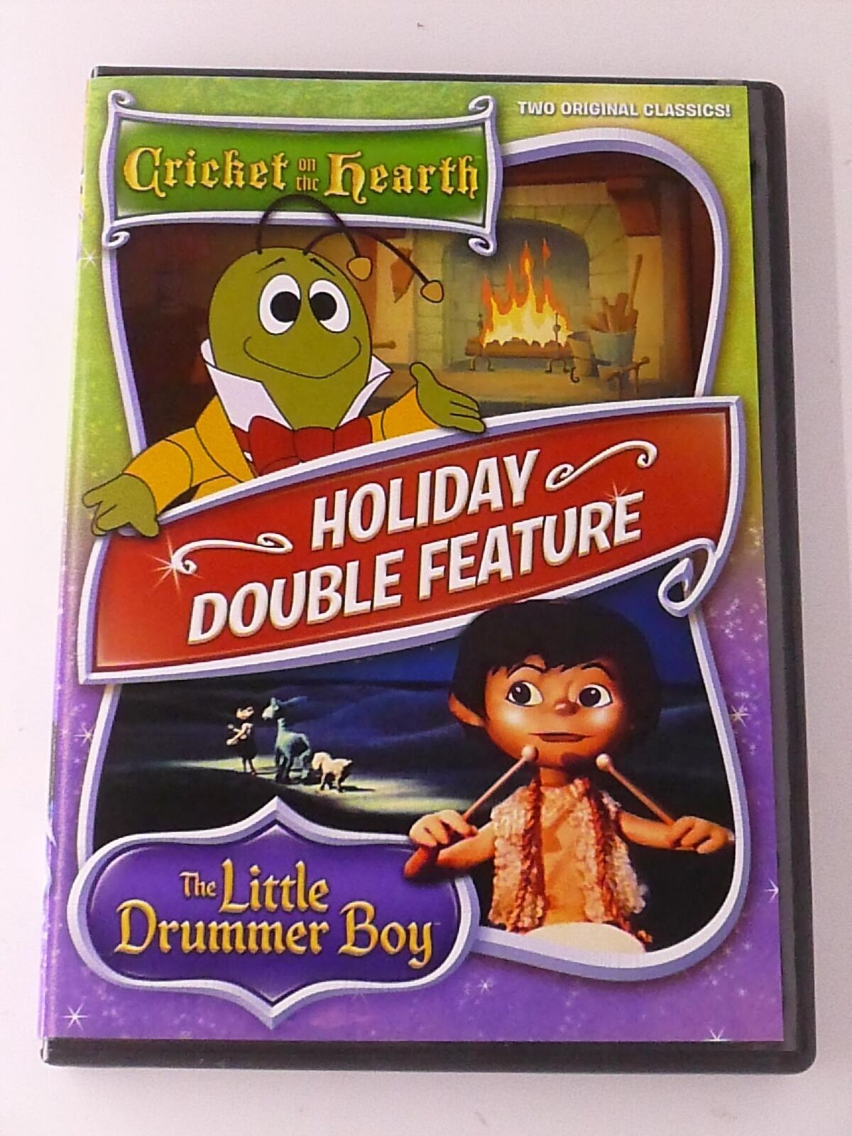 Cricket on the Hearth - The Little Drummer Boy (DVD, double feature) - J1231
