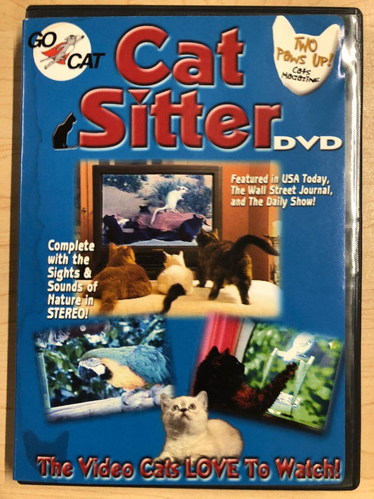 Cat Sitter DVD (DVD, 2001) - J1231