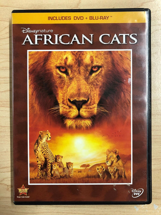 African Cats (Blu-ray and DVD, Disney, 2011) - J1231