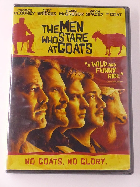 The Men Who Stare at Goats (DVD, 2009) - NEW24