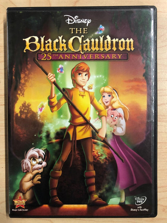 The Black Cauldron (DVD, Disney, 25th Anniversary, 1985) - STK
