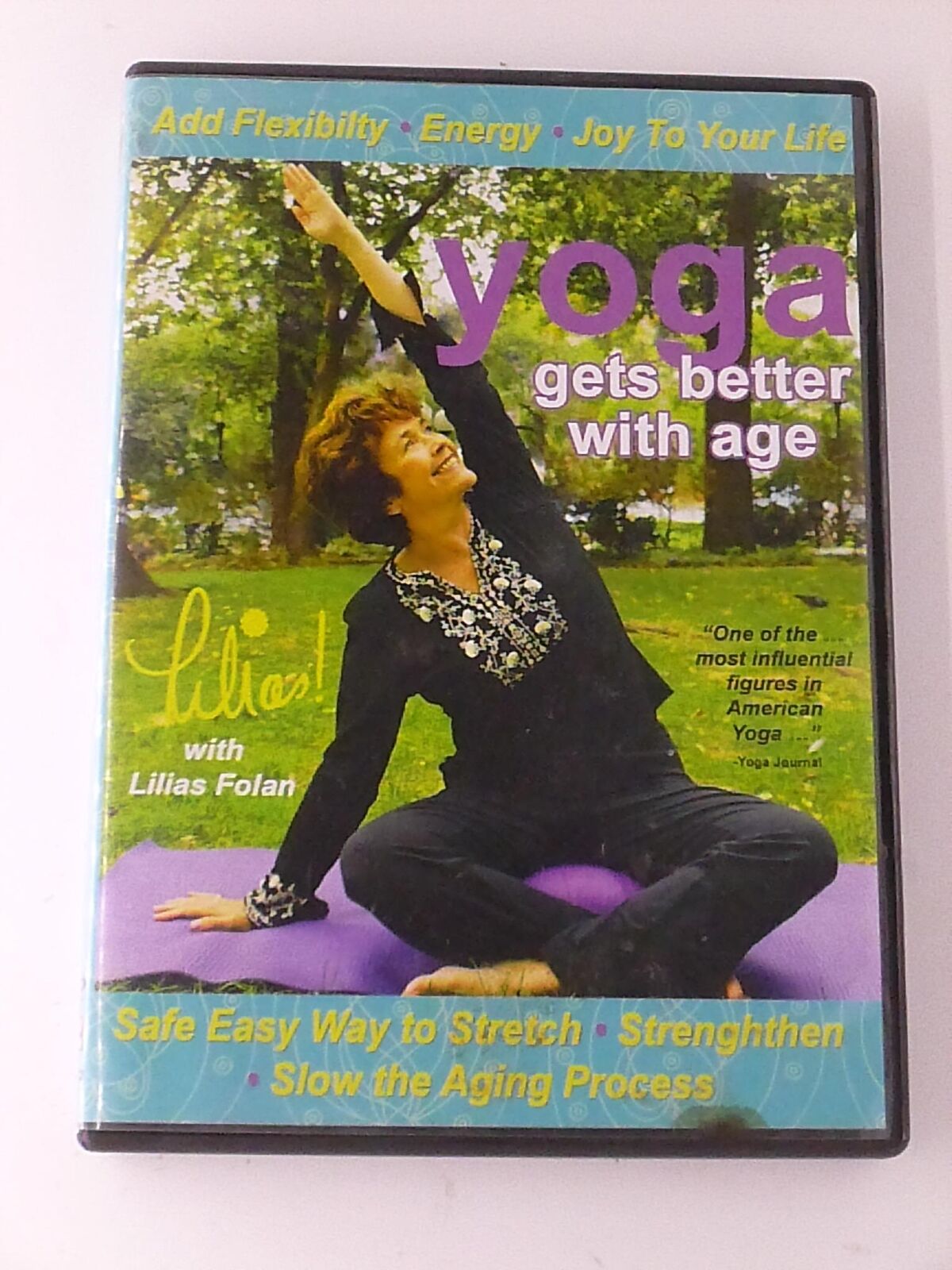 Yoga Gets Better with Age with Lillas Folan (DVD, exercise) - K0107