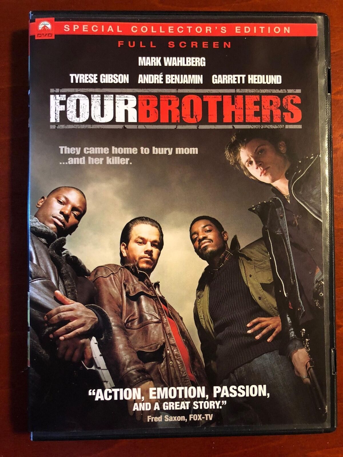 Four Brothers (DVD, 2005, Full Screen) - K0428