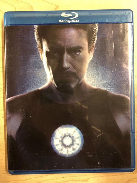 Iron Man (Blu-ray, 2008, Marvel) - J1231