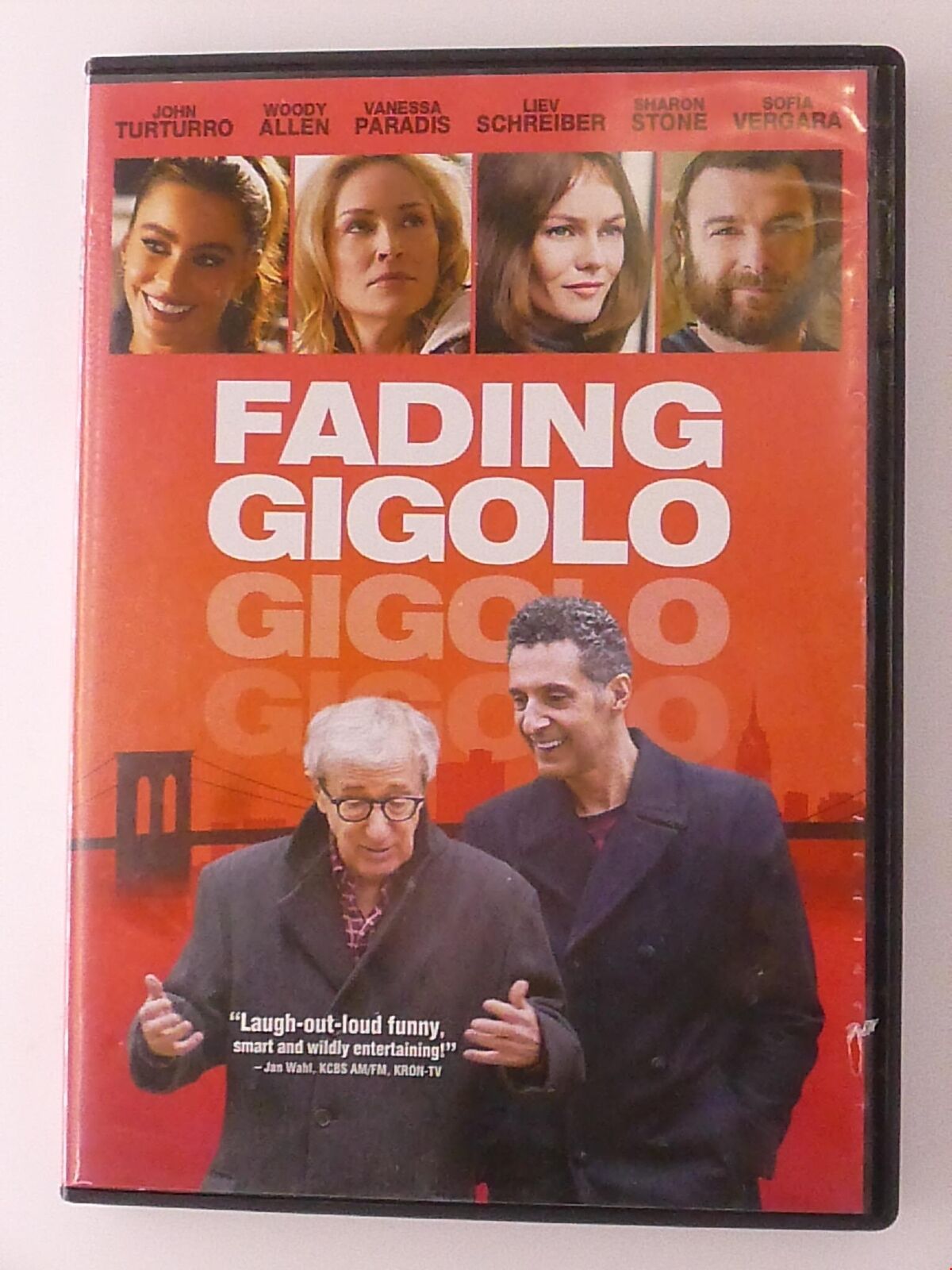 Fading Gigolo (DVD, 2013) - K0303