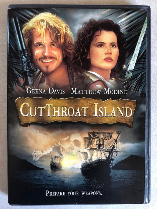 Cutthroat Island (DVD, 1995) - K0428