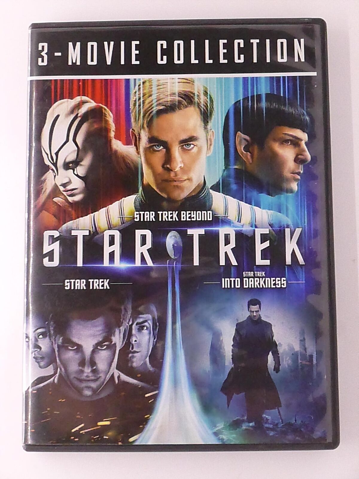 Star Trek, Star Trek Beyond, Star Trek Into Darkness (DVD, triple feature) - K6